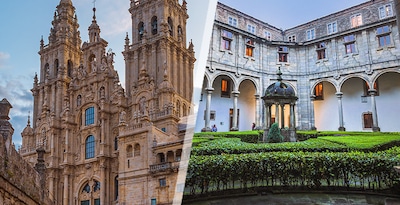 Santiago de Compostela e Paradores da Galiza com carro de aluguer Santiago de Compostela e Paradores da Galiza com carro de aluguer