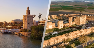 Sevilha e Paradores da Andaluzia com carro de aluguer Sevilha e Paradores da Andaluzia com carro de aluguer