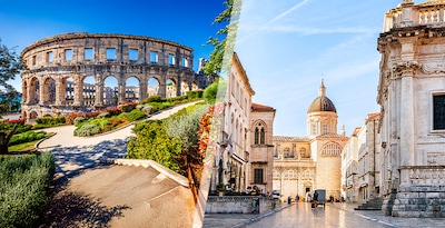 Pula, Zagrebe e Dubrovnik Pula, Zagrebe e Dubrovnik