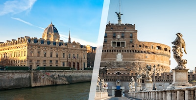 Paris e Roma de avião Paris e Roma de avião
