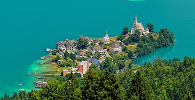 Percurso pelos Lagos de Carintia e de Salzkammergut Percurso pelos Lagos de Carintia e de Salzkammergut