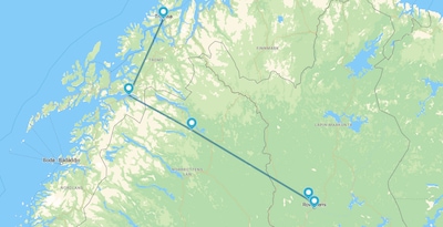 De Tromso a Rovaniemi De Tromso a Rovaniemi