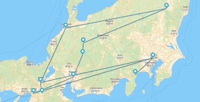 Tóquio, Quioto, Rota Feudal e Osaka Tóquio, Quioto, Rota Feudal e Osaka