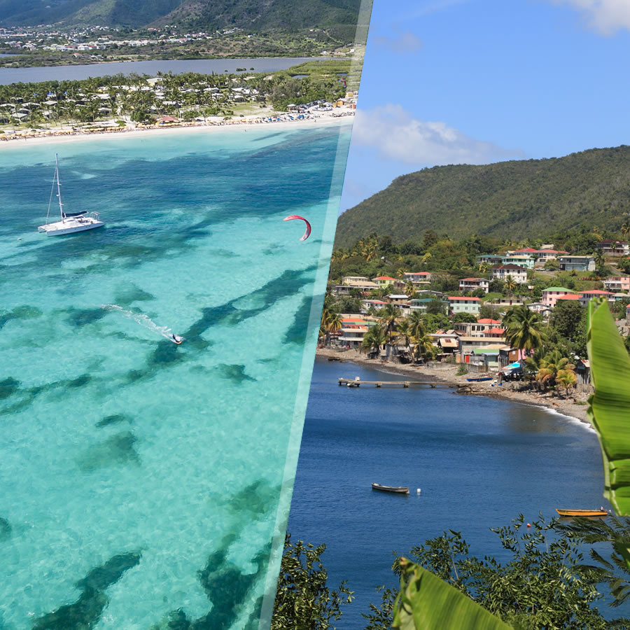 Pequenas Antilhas: Dominica e São Martinho . O melhor preço em Logitravel.