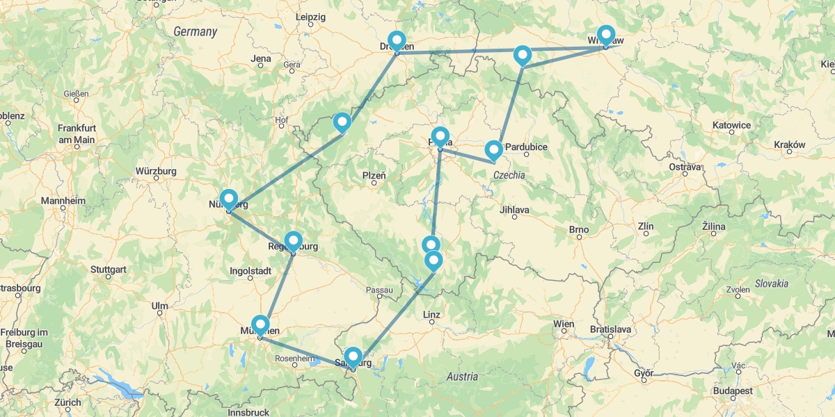 O Grande Percurso da Europa Central