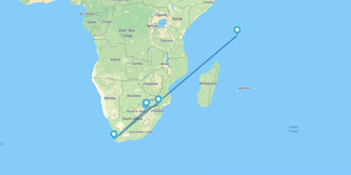 África do Sul e Seicheles