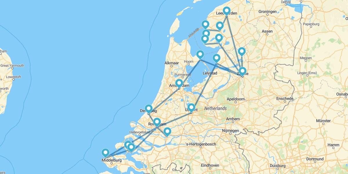 Percurso pela Holanda, Terra da Água