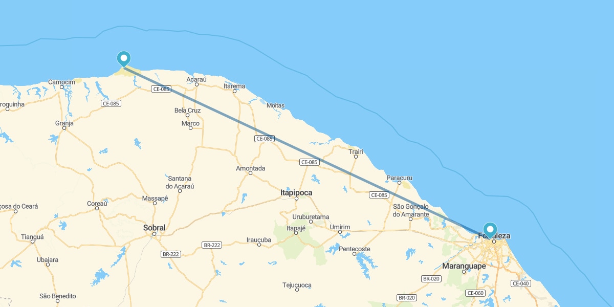 Fortaleza e Jericoacoara