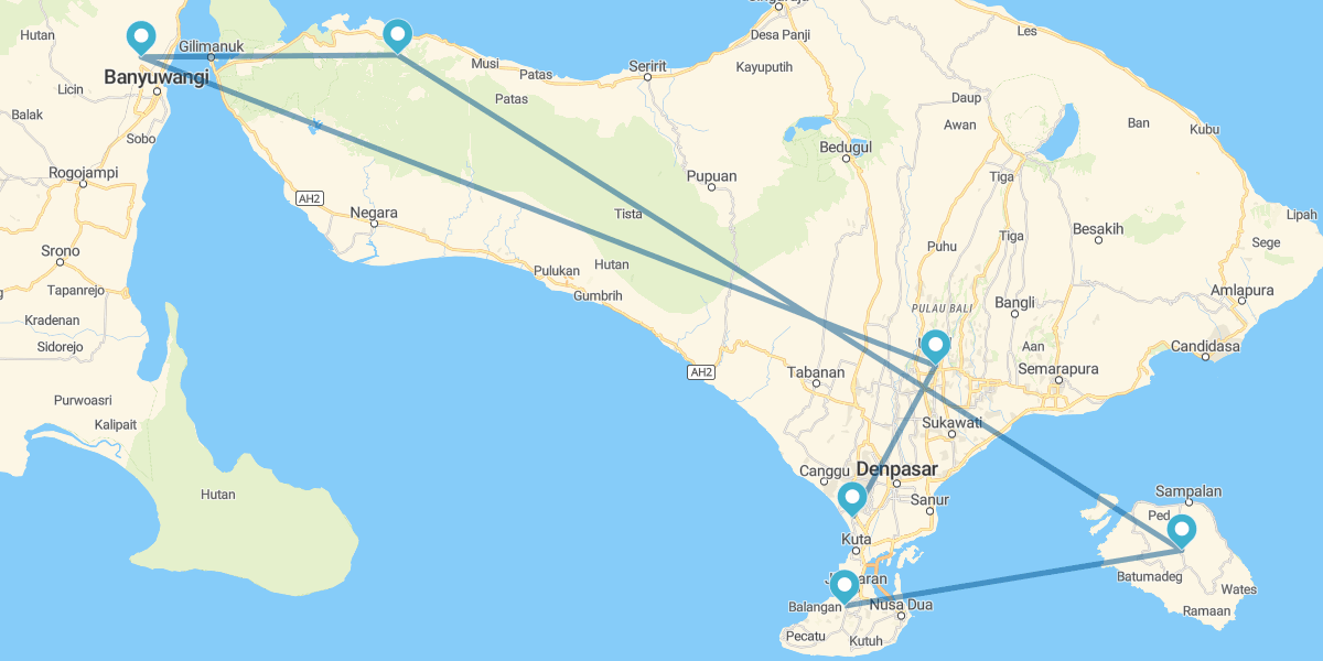 Bali, Ijen e Nusa Penida