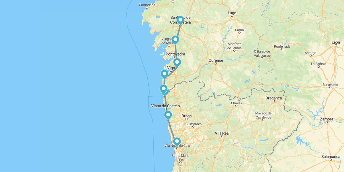 Caminho de Santiago de bicicleta: do Porto a Santiago de Compostela