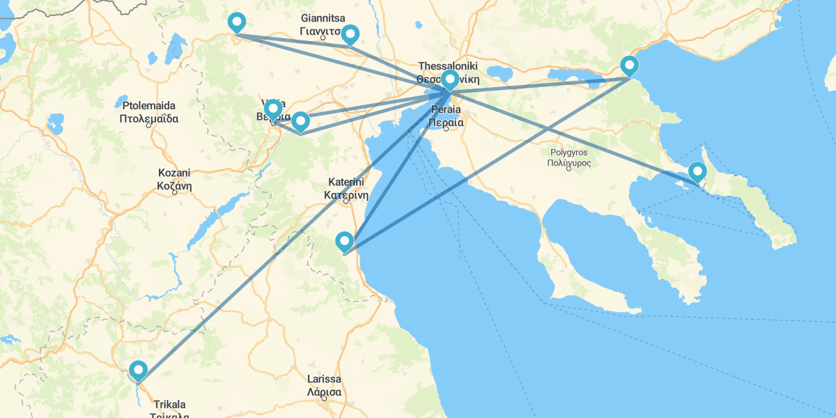 Norte da Grécia, Monte Olimpo e Mosteiros de Meteora