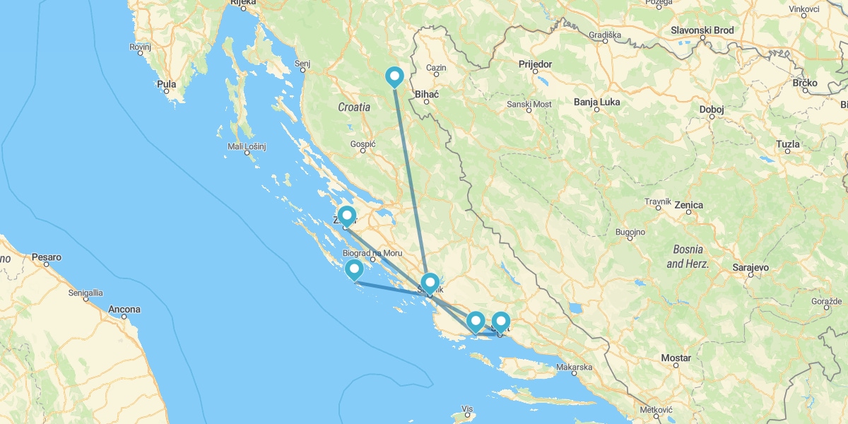 Croácia e Parques Nacionais