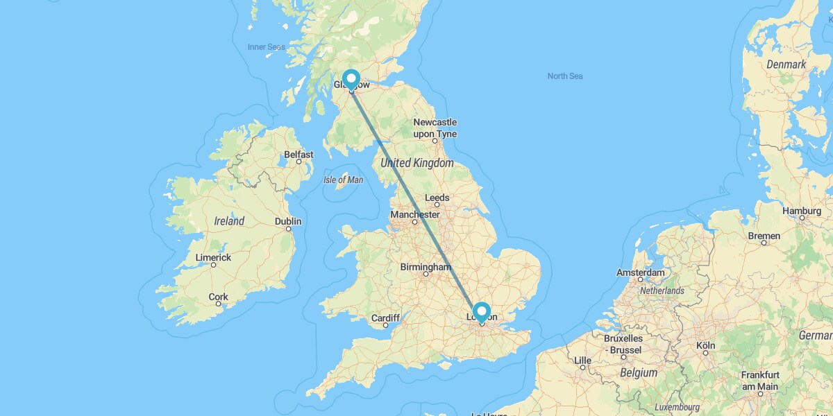 Londres e Glasgow