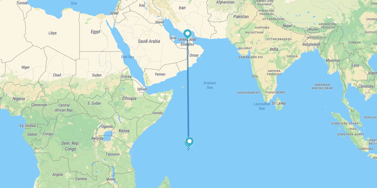 Dubai, Mahé e Praslin