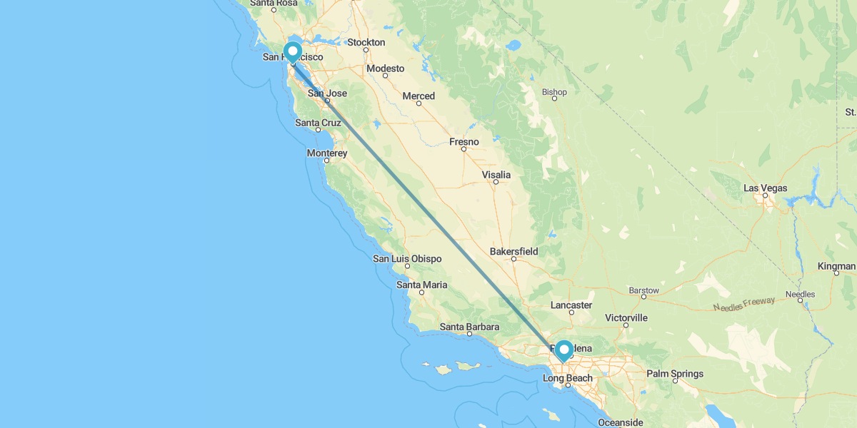 Los Angeles e São Francisco
