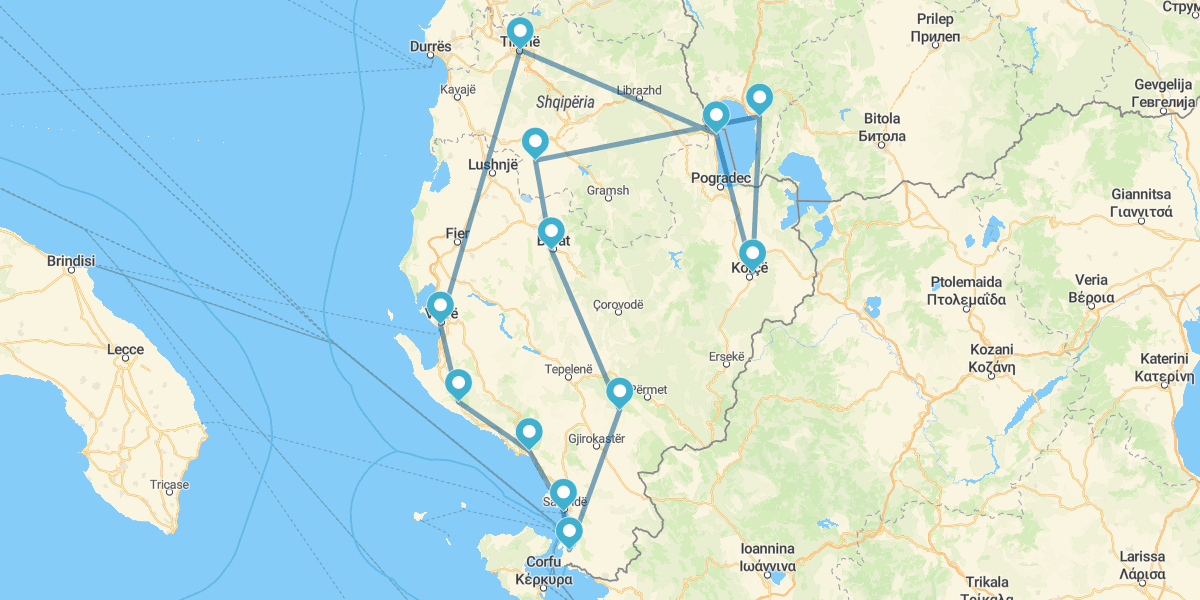 Albânia e Macedónia do Norte