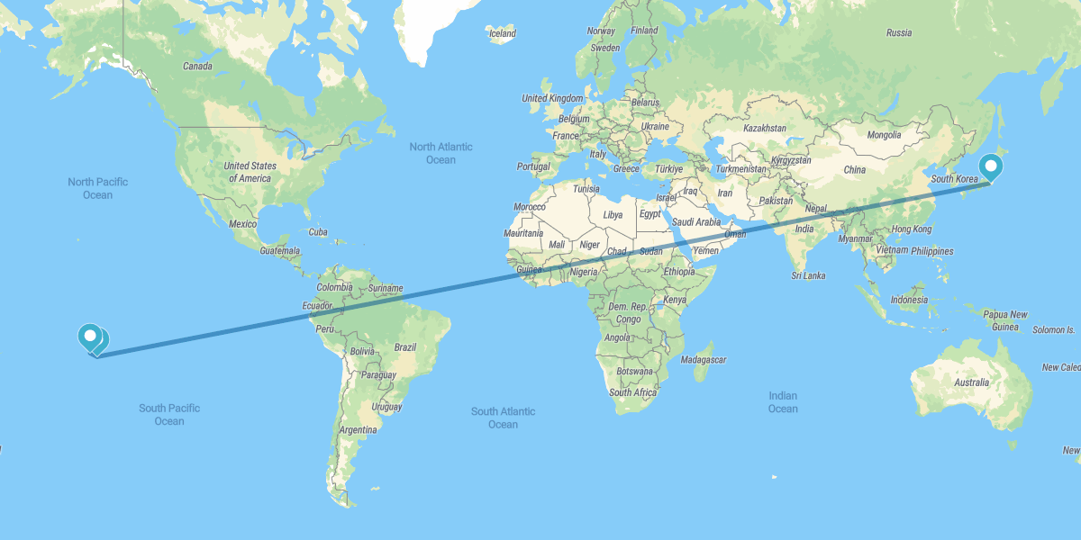 Tóquio e Bora Bora