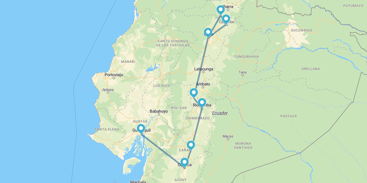 De Quito a Guayaquil