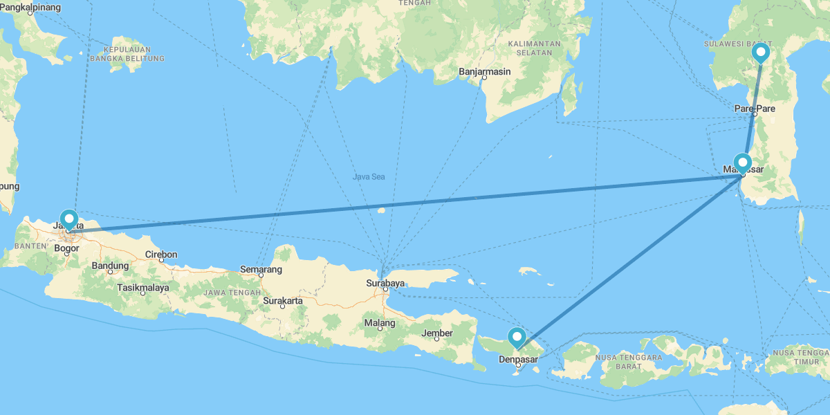 Sulawesi e Bali