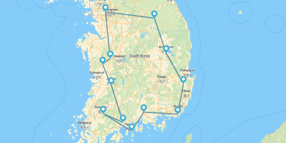 Rota clássica coreana