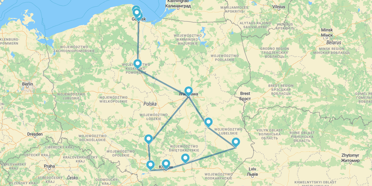 Do Norte ao Sul e Czestochowa