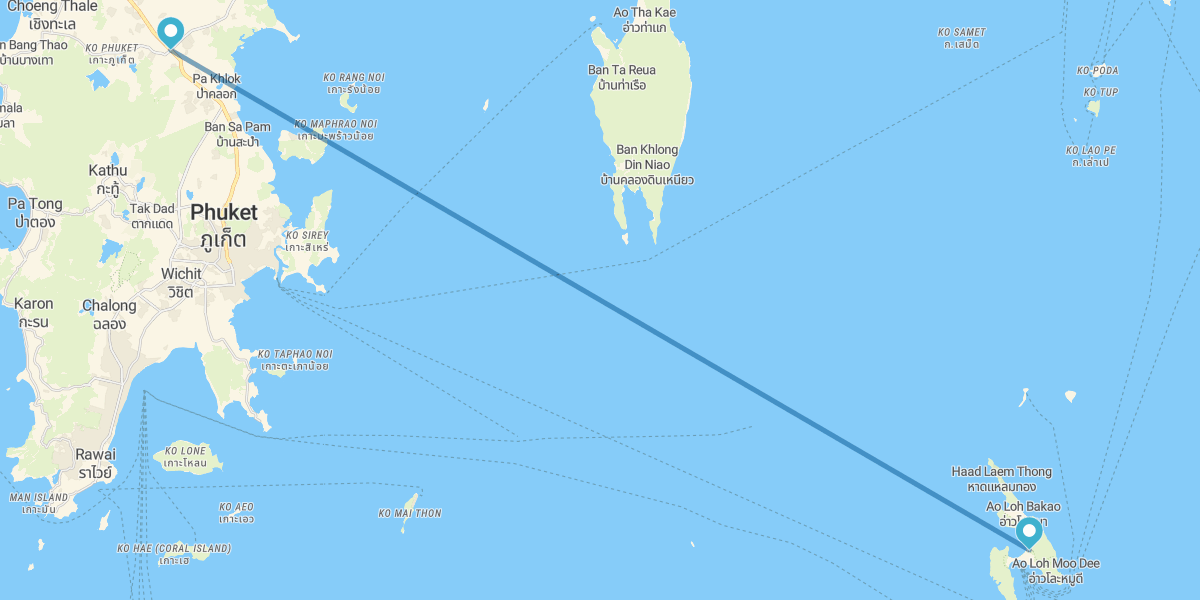 Phuket e Phi Phi