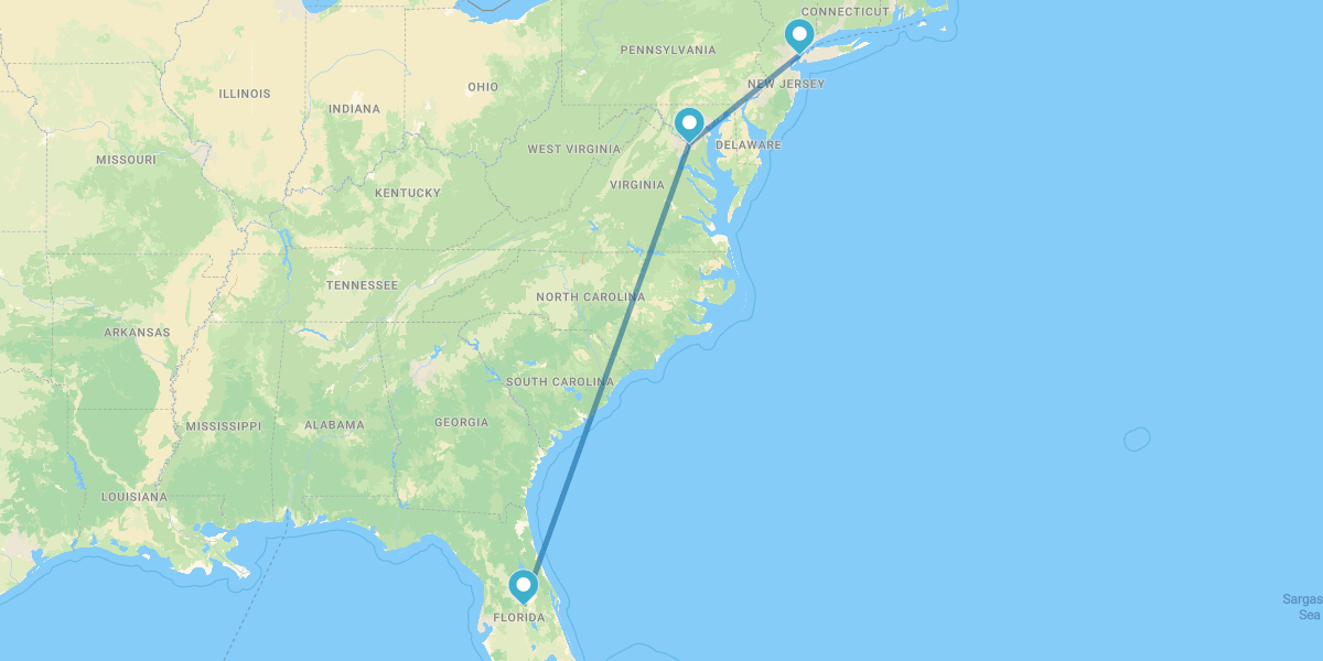 Nova Iorque, Washington DC e Walt Disney World Orlando