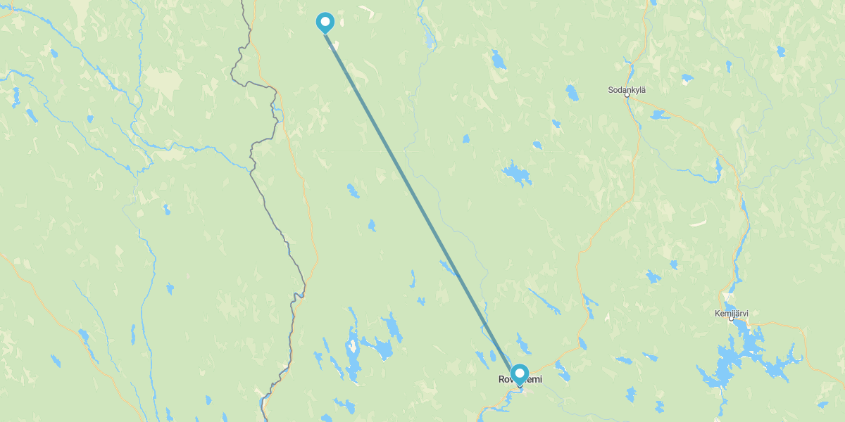 Rovaniemi, Pai Natal e Auroras Boreais