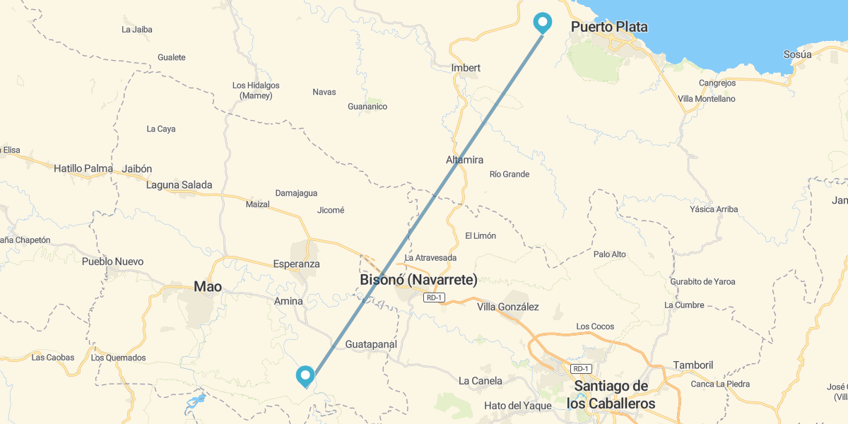 Santiago dos Caballeros e Puerto Plata