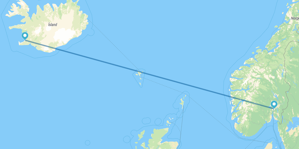 Oslo e Reykjavik