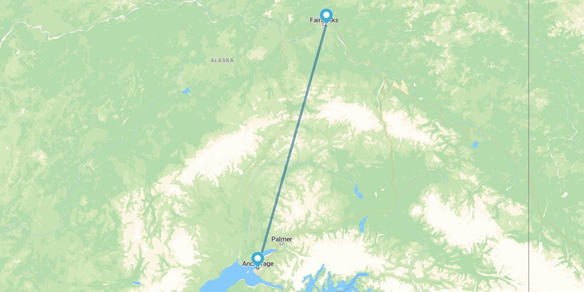 Alasca: Anchorage e Auroras Boreais em Fairbanks