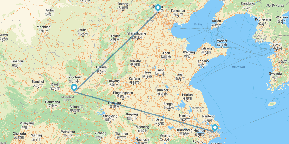 Ni hao: Pequim, Xi’an e Xangai