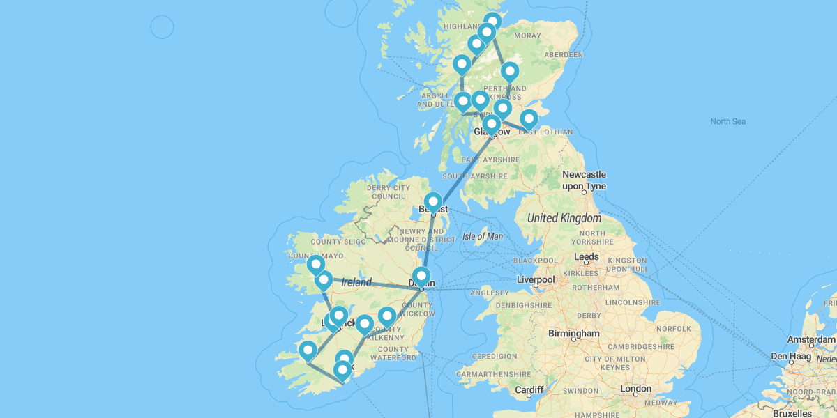 Escócia e Irlanda