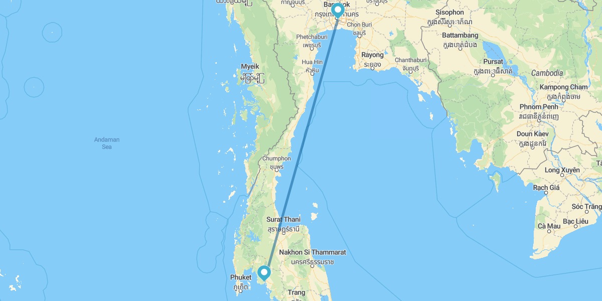 Banguecoque e Krabi