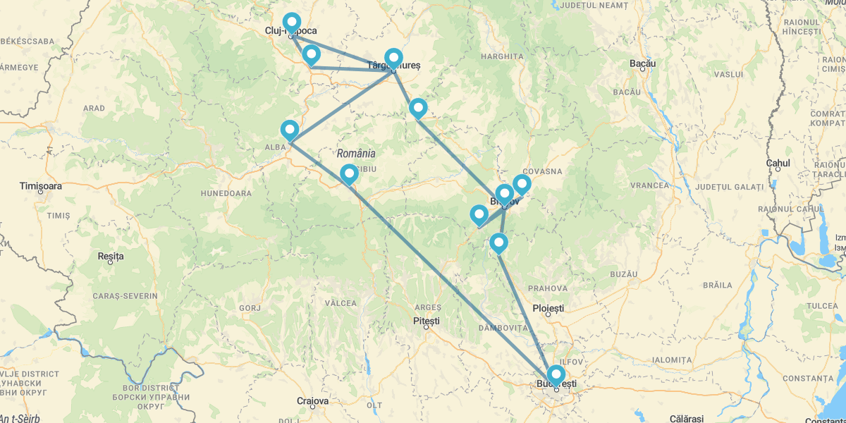 Transilvânia e Cárpatos