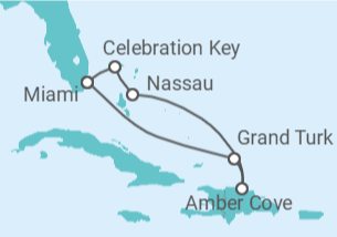 Itinerário do Cruzeiro Bahamas - Carnival Cruise Line