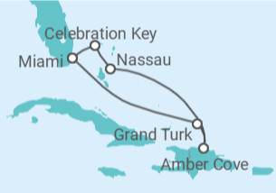 Itinerário do Cruzeiro Bahamas - Carnival Cruise Line