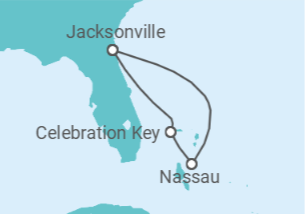 Itinerário do Cruzeiro Bahamas - Carnival Cruise Line