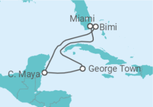 Itinerário do Cruzeiro EUA - Virgin Voyages