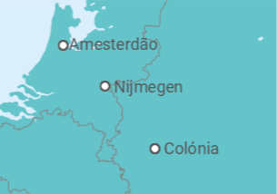 Itinerário do Cruzeiro Köln • Amsterdam • Köln - Nicko Cruises