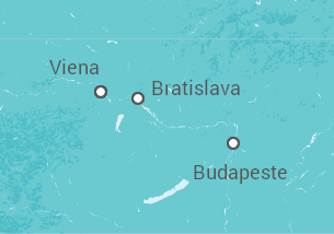Itinerário do Cruzeiro Áustria, Hungria - CroisiEurope