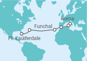 Itinerário do Cruzeiro Itália, Espanha, Portugal, Bermudas - Celebrity Cruises