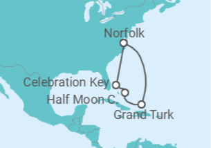 Itinerário do Cruzeiro Bahamas - Carnival Cruise Line