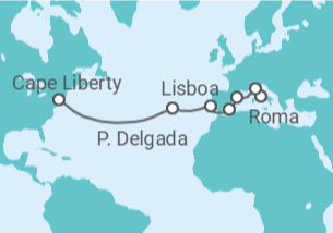 Itinerário do Cruzeiro Itália, Espanha, Portugal - Royal Caribbean
