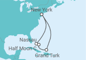 Itinerário do Cruzeiro Bahamas - Carnival Cruise Line