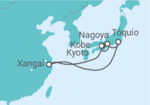 Itinerário do Cruzeiro Japão - Royal Caribbean