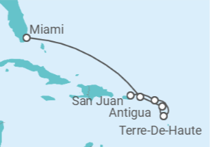 Itinerário do Cruzeiro Antígua E Barbuda, Guadalupe - Explora Journeys