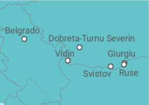 Itinerário do Cruzeiro The Danube in the Enigmatic East: Bucharest to Belgrade & Beyond - Riverside