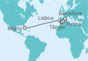 Itinerário do Cruzeiro Portugal, Espanha, Marrocos - Celebrity Cruises