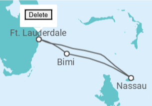 Itinerário do Cruzeiro Bahamas - Royal Caribbean